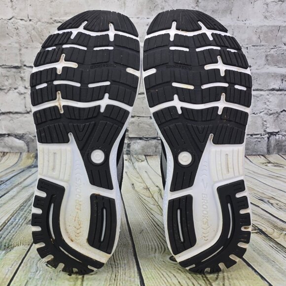 Brooks Ghost 16 Men’s 14 Wide 2E Black Running Shoes Athletic Sneakers Walking - Picture 8 of 9